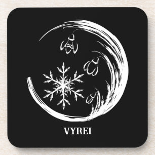 Winter Crest Beverage Coaster