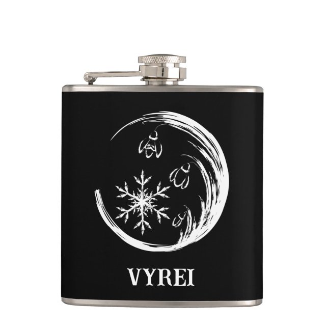 Winter Crest Flask (Front)