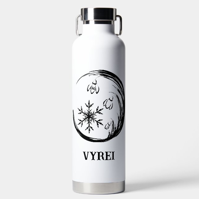 Winter Crest Water Bottle (Front)