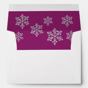 Winter Crystal 5X7 Envelope
