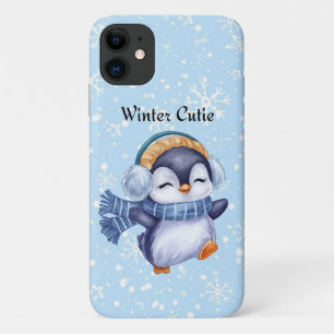 Winter Cutie Cute Penguin Phone Case