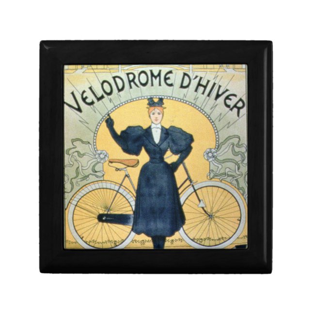 'Winter Cycle Racing Track', International Exhibit Jewelry Box (Front)