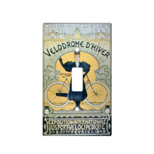 'Winter Cycle Racing Track', International Exhibit Light Switch Cover