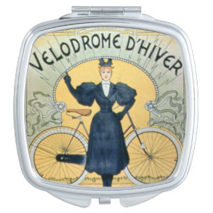 'Winter Cycle Racing Track', International Exhibit Makeup Mirror
