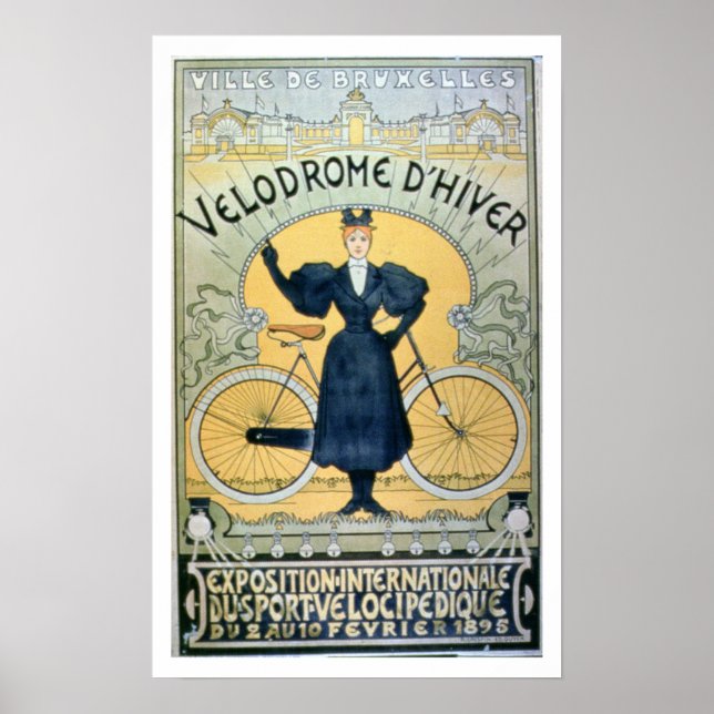 'Winter Cycle Racing Track', International Exhibit Poster (Front)