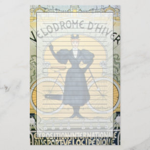 'Winter Cycle Racing Track', International Exhibit Stationery