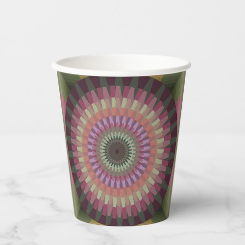 Winter Dahlia in Warm Muted Colors _ Alt Paper Cups