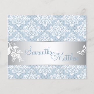 Winter Damask Directions Card 2