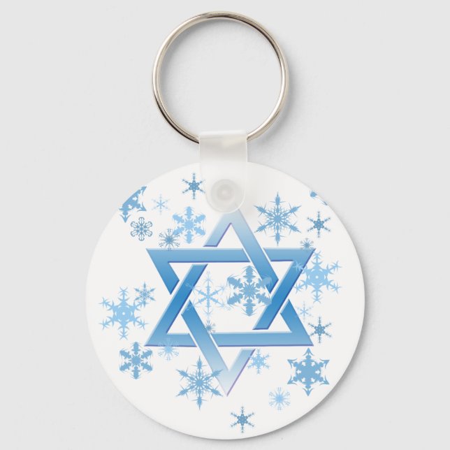 winter david keychain (Front)