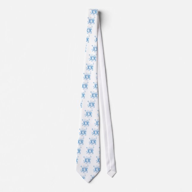 winter david neck tie (Front)
