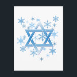 winter david postcard<br><div class="desc">Postcard Vertical Template</div>