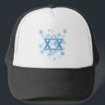 winter david trucker hat<br><div class="desc">Hat Template</div>