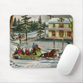 Winter Days Mouse Pad
