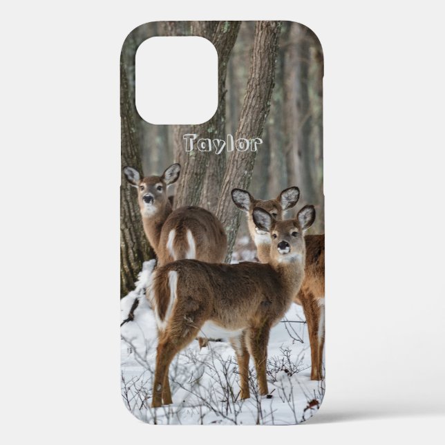 Winter Deer Case-Mate iPhone Case (Back)