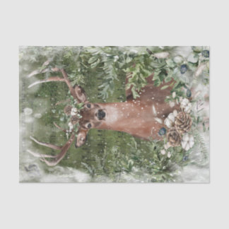 Winter Deer Tissue Paper