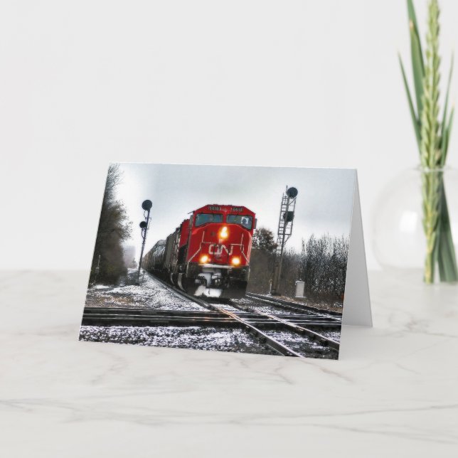 Winter Diamonds Holiday Card (Front)