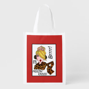 “Winter DIVA” Brrrr! Grocery Bag