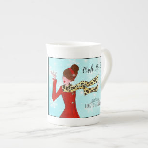 WINTER DIVA - Live Love Sparkle! Bone China Mug