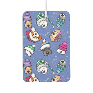 Winter Dogs Air Freshener