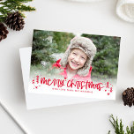 Winter Doodles Modern Christmas Photo Card<br><div class="desc">Celebrate the season with this modern and stylish card from Berry Berry Sweet. Visit our website: www.berryberrysweet.com to learn more about us and what we offer. Matching items and more design options are available at our store.</div>