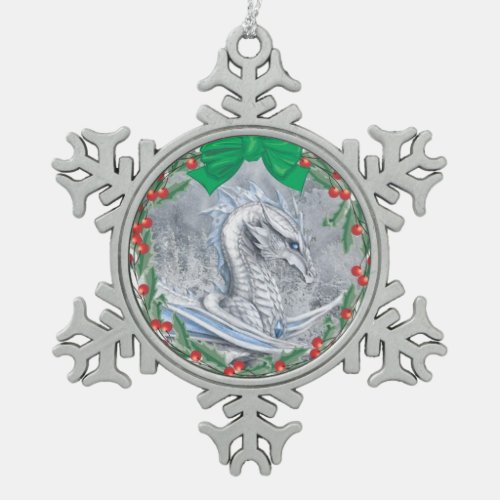 Winter Dragon Ornament