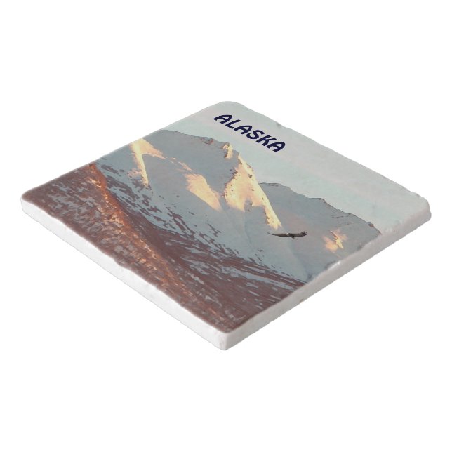 Winter Eagle Trivet (Corner)