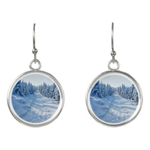 Winter earrings