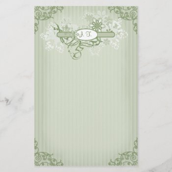 Winter Elegance - Customize Stationery by uniqueprints at Zazzle