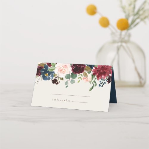 Winter Elegance Wedding Place Cards