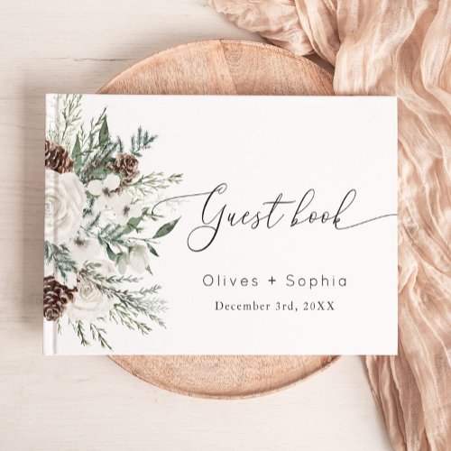 Winter elegant evergeen wedding