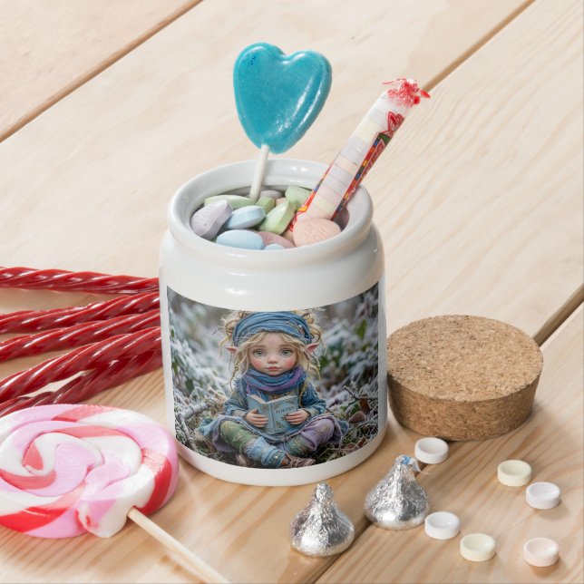 Winter Elf Candy Jar (In Situ)