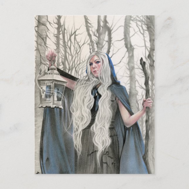 Winter Elve Postcard (Front)