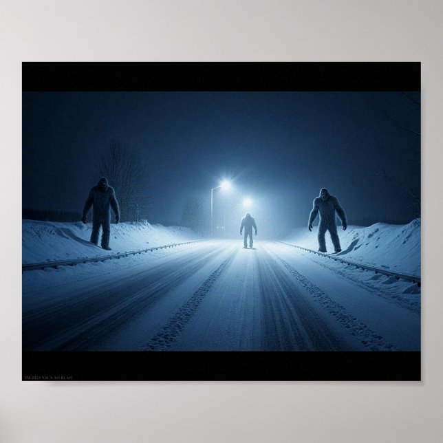 Winter Encounter (8 x 10) Poster (Front)