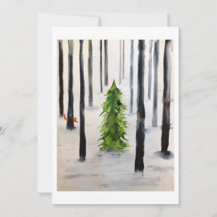 winter encounter holiday card