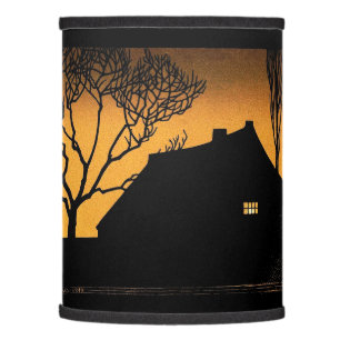 Winter evening (1919) by Julie de Graag Lamp Shade