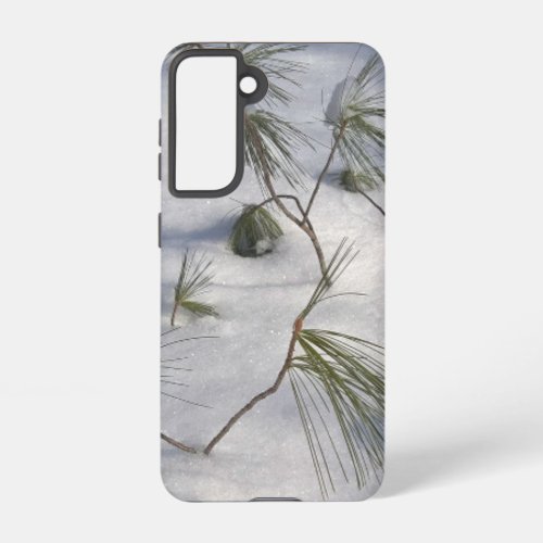 Winter Evergreen Branch Phone Case