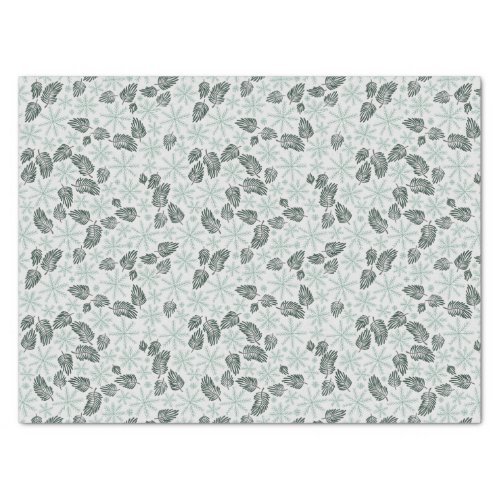 Winter Evergreen Holiday  Tissue Paper