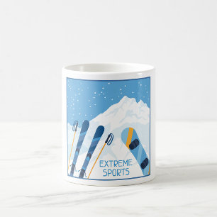 Winter Extreme Sports Coffee Mug