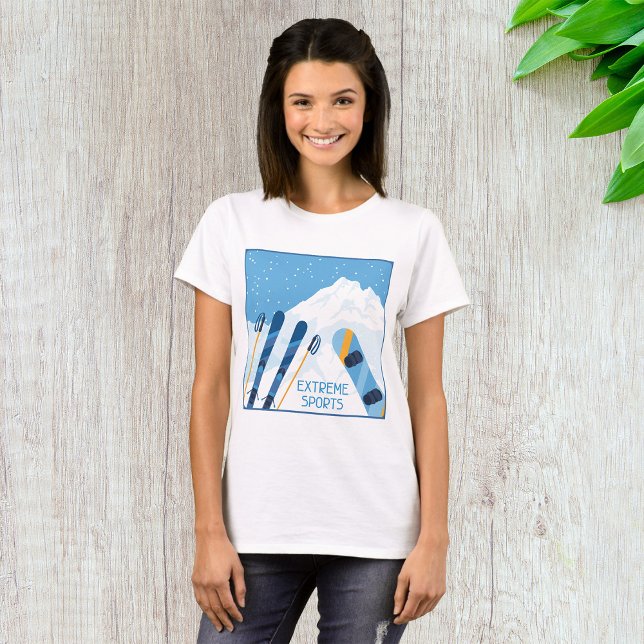 Winter Extreme Sports T-Shirt (Creator Uploaded)