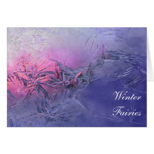 Winter Fairies Cards (Front Horizontal)