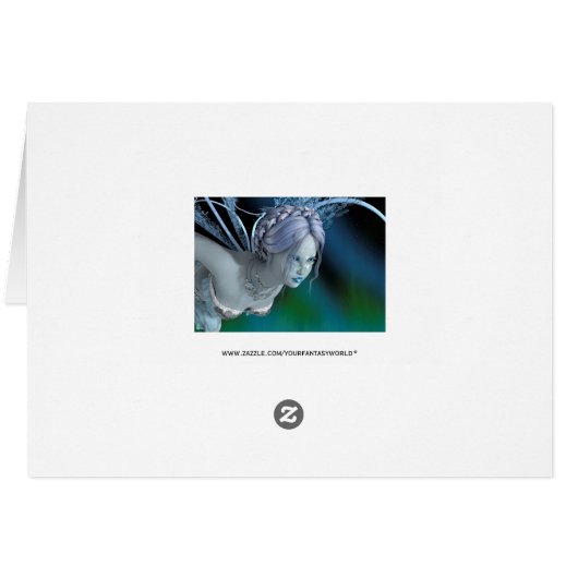 Winter Fairy (Back Horizontal)