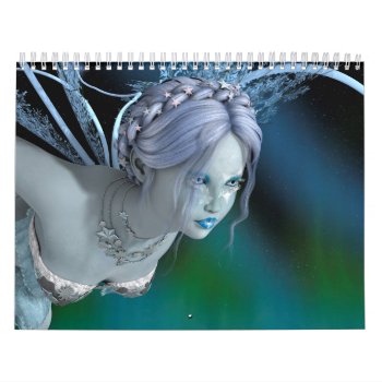 Winter Fairy Calendar by YourFantasyWorld at Zazzle