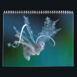 Winter Fairy Calendar<br><div class="desc">3D rendering of a beautiful winter fairy on a fantasy sky background</div>