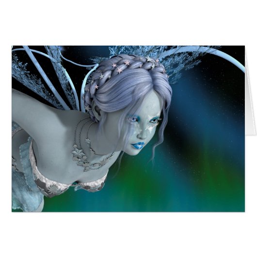 Winter Fairy Cards (Front Horizontal)
