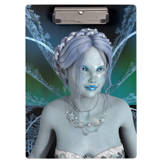 Winter Fairy Clipboard (Front)