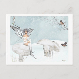 winter Fairy postcard