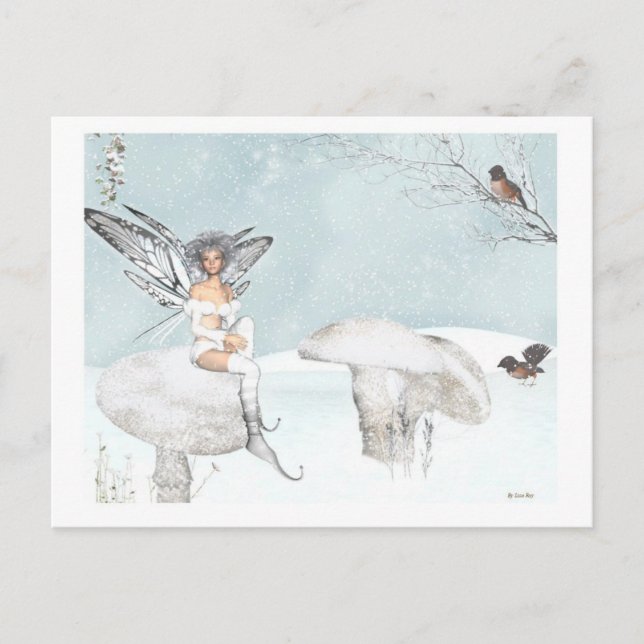 winter Fairy postcard (Front)