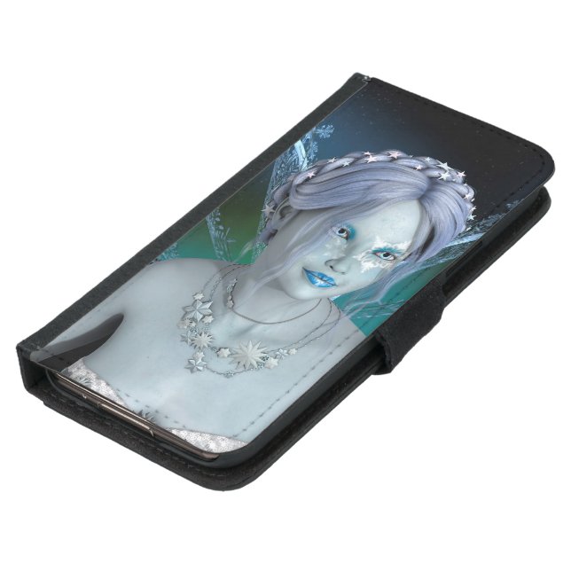 Winter Fairy Samsung Galaxy Wallet Case (Bottom)