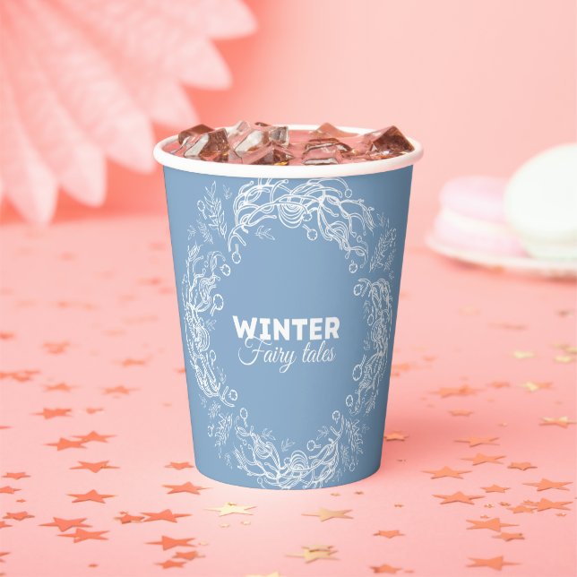 Winter Fairy Tales. Paper Cups (Insitu)