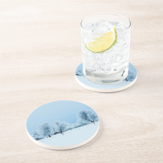 Winter Farm Coaster (Side)